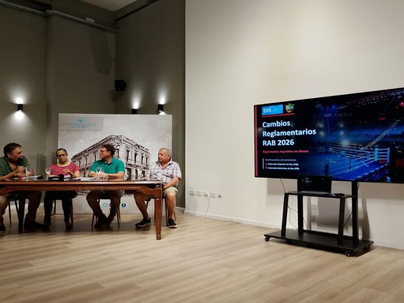 Se realizó una charla explicativa sobre el nuevo reglamento de boxeo