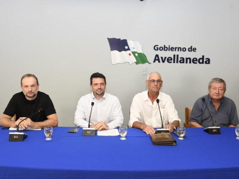 Avellaneda: presentaron una amplia agenda de festejos por su aniversario
