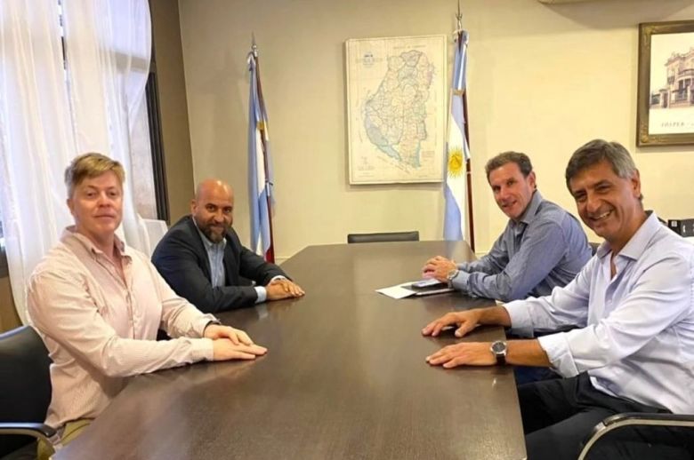 Reunión de autoridades de OSER y de la Defensoría del Pueblo de Paraná