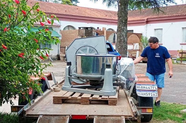 El hospital Cúneo de Victoria renovó su servicio de lavandería
