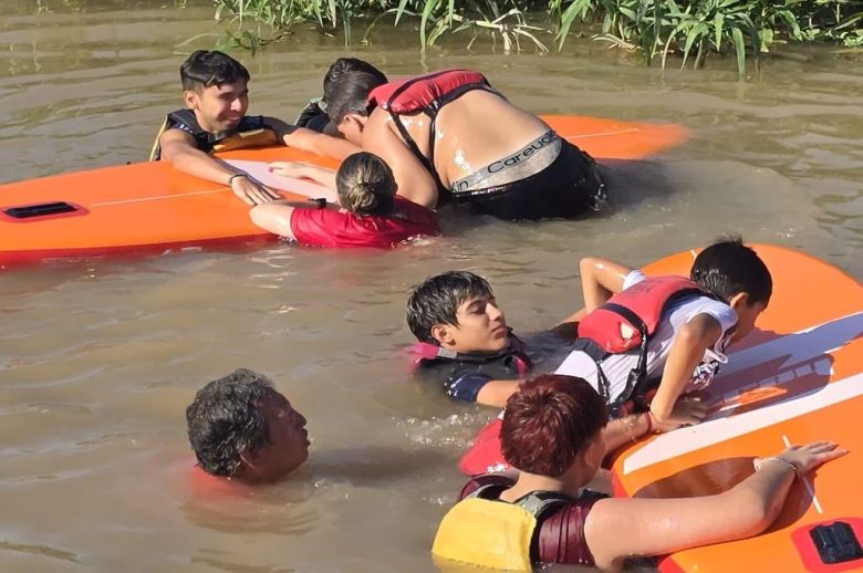 Jornada de aprendizaje en el río Paraná