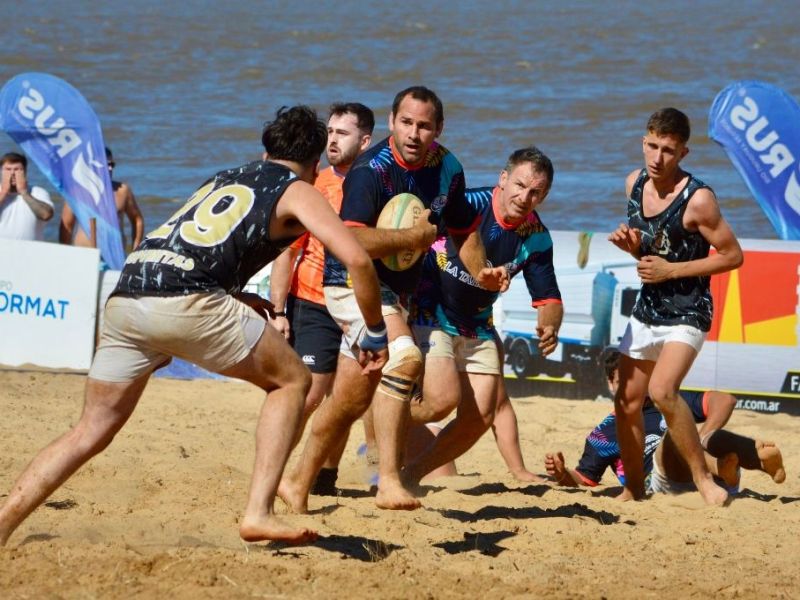 El Seven de la Playa ya toma color en Concepción del Uruguay