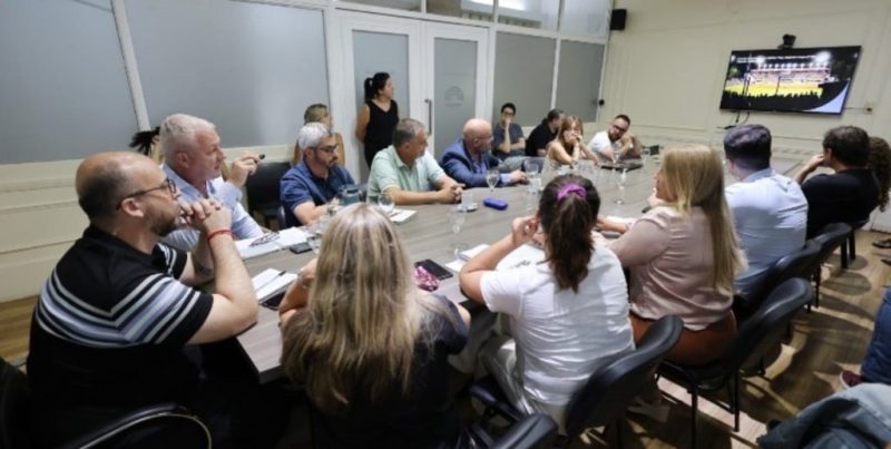 Concejales de Santa Fe recibieron al Comité Organizador local de los Juegos Suramericanos