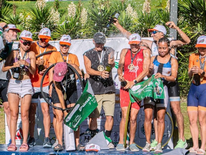 El triatlón Homenaje, otra vez, un gran aperitivo de la fiesta de La Paz