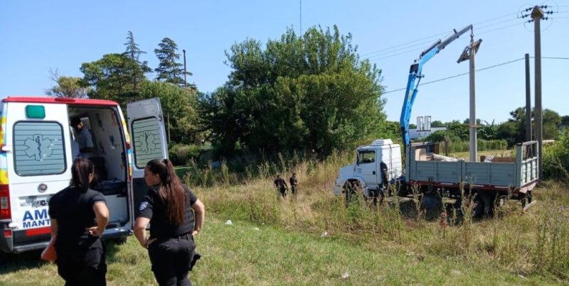 Firmat: murió un trabajador en accidente laboral