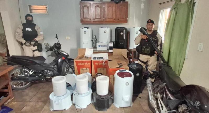 Persecución, coordinación y 18 allanamientos