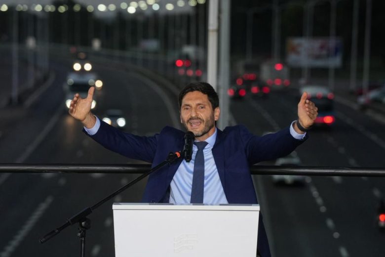 Pullaro inauguró el tercer carril de la Autopista Rosario-Santa Fe