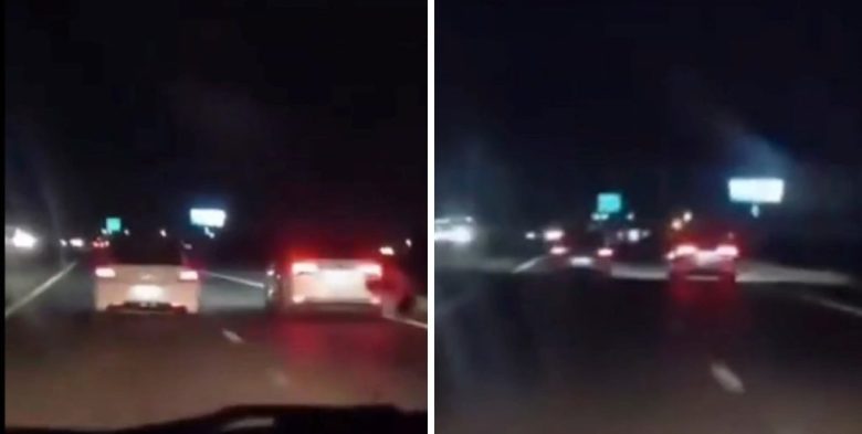 Video: dos autos protagonizaron peligrosas picadas en la Autopista Rosario-Córdoba
