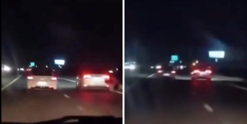 Video: dos autos protagonizaron peligrosas picadas en la Autopista Rosario-Córdoba