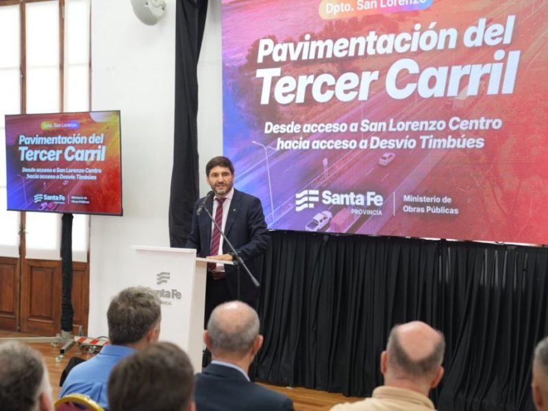Autopista Rosario-Santa Fe: hubo nueve oferentes para el segundo tramo del tercer carril