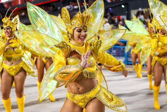 Sastre tuvo su embajadora en el Sambódromo de Río de Janeiro