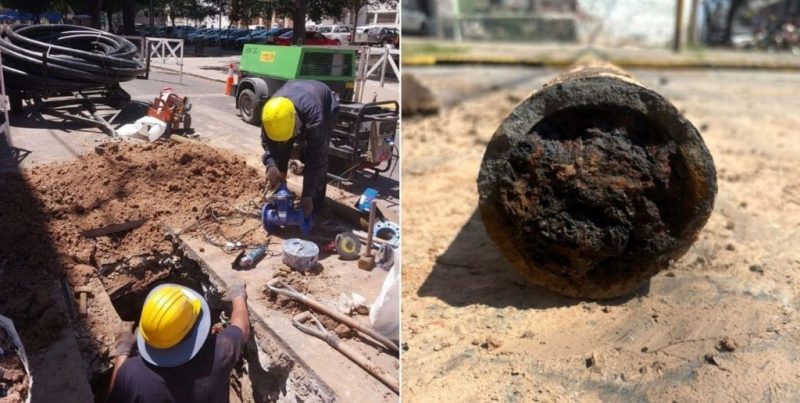 Inician un recambio de caños centenarios en Santa Fe: así es el sistema para renovar la red
