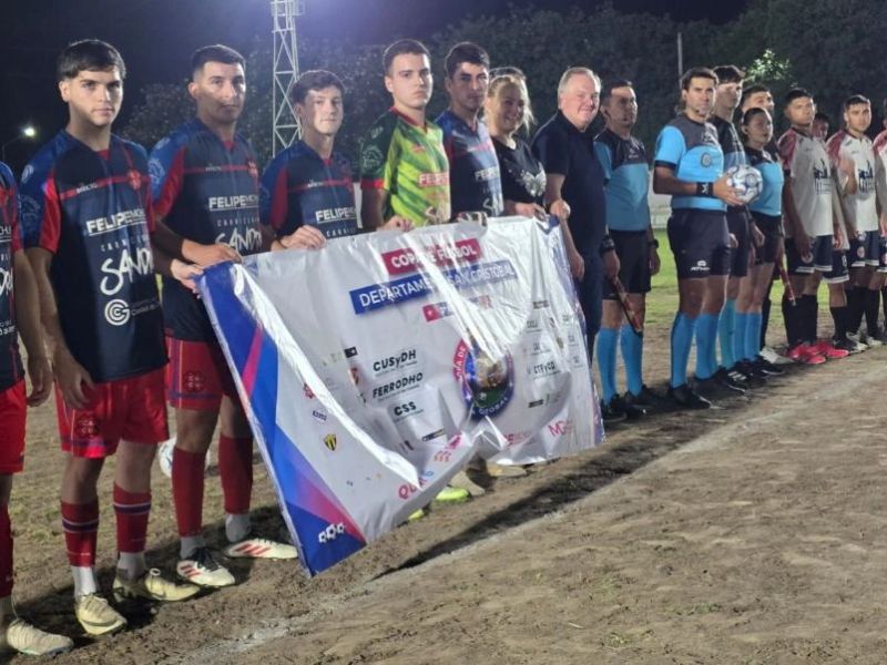 Ceres: se jugó el partido inaugural de la 3° edición de la Copa de Fútbol “Departamento San Cristóbal”
