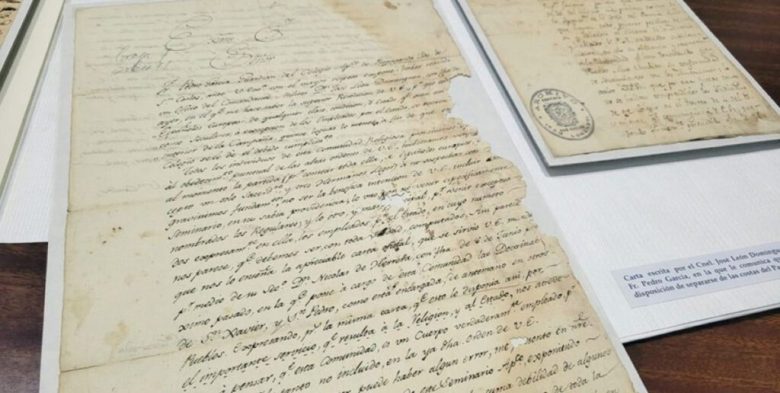 El Convento San Carlos de San Lorenzo exhibe el legado del Libertador