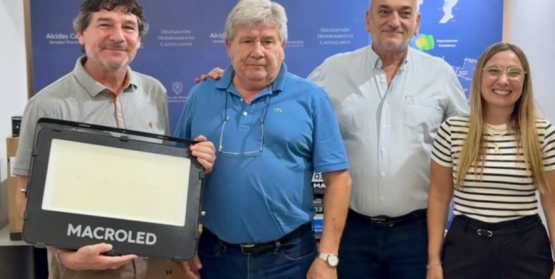 Calvo mantuvo un encuentro con dirigentes de clubes de Estación Clucellas y Rafaela