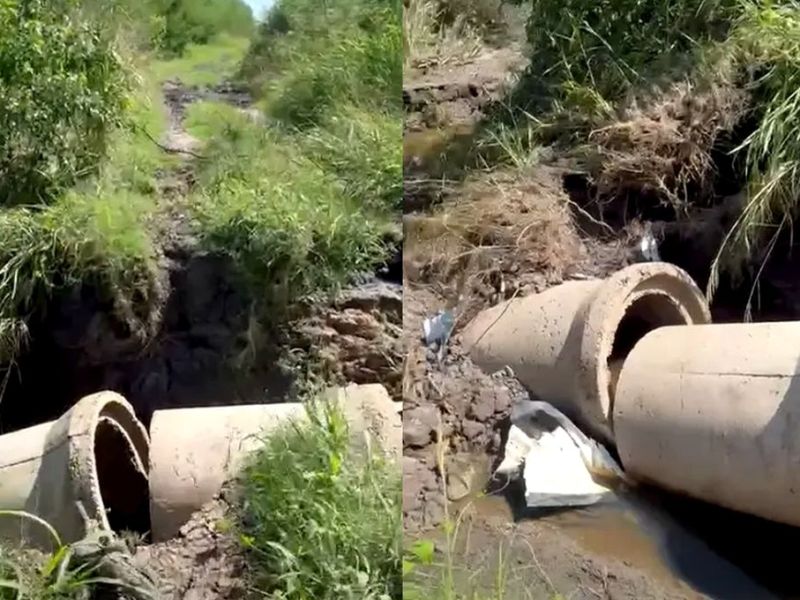 Grave peligro por socavones de alcantarillas en Sajaroff