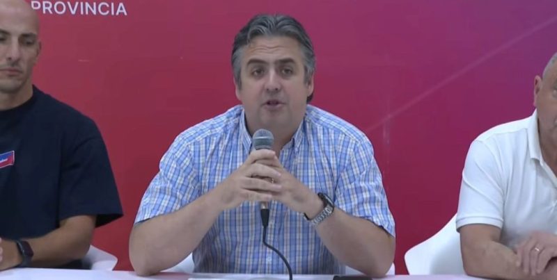La situación con la Policía de Santa Fe: qué dijo Cococcioni en conferencia de prensa