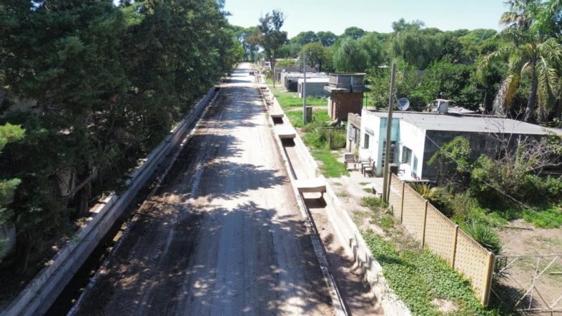 Obras hídricas para prevenir inundaciones: finalizaron los desagües de Bustinza