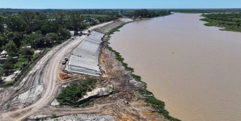 En San Javier, la obra hídrica registra un avance del 16%
