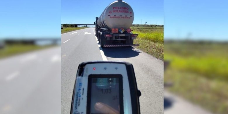 Grave alcoholemia en Rafaela: un camionero fue detectado con 1.03 g/l y le secuestraron el camión
