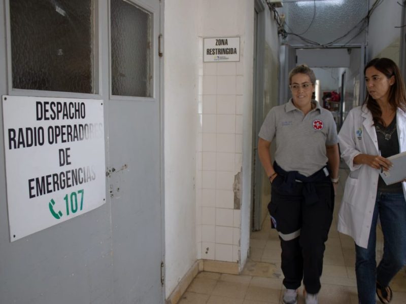 La Línea de Emergencias 107 cumplió diez años en Gualeguaychú