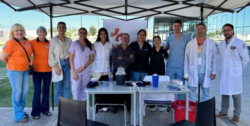 Rafaela: el Hospital Jaime Ferré efectuó controles y acciones de prevención comunitarias