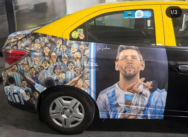 Arte móvil: proponen convertir taxis en galerías itinerantes en Rosario