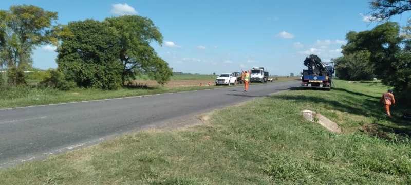 Cortaron la Ruta Nacional 34 por un desmoronamiento de una alcantarilla: cómo son los desvíos