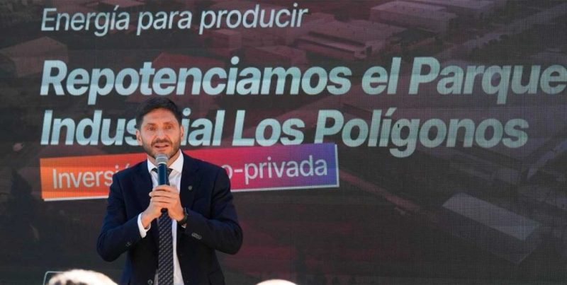 Maximiliano Pullaro inauguró obra energética en Los Polígonos I de Santa Fe para ampliar producción y empleo