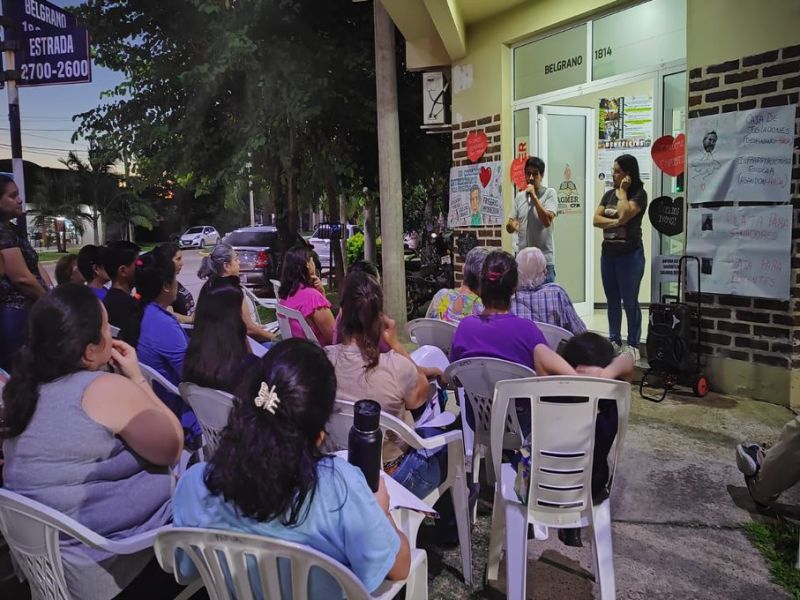 El secretario general de Agmer participó de la asamblea en Chajarí