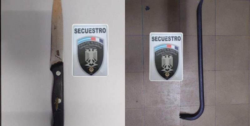 Un hombre sorprendió a un delincuente en su domicilio de Santo Tomé y lo inmovilizó con una barreta