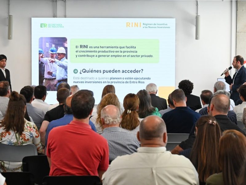 Expusieron a empresarios diferentes líneas de financiamiento para el desarrollo productivo en Entre Ríos