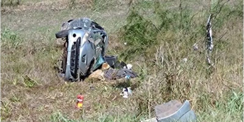 Despiste y vuelco fatal en Ruta Nacional 14: murió una beba que viajaba con sus padres