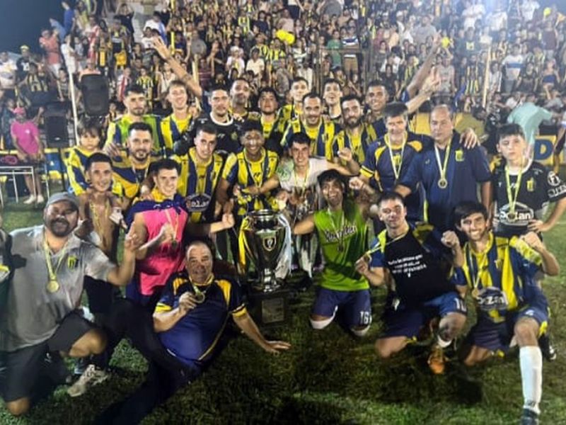 Juventud Urdinarrain es el nuevo campeón de la Copa Entre Ríos de Fútbol