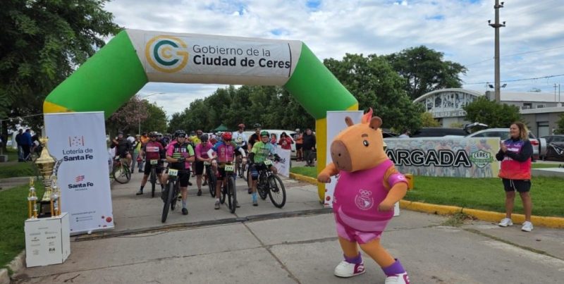 La Copa Lotería de Santa Fe de Mountain Bike arrancó en Ceres con el Rally de los 4 Vientos