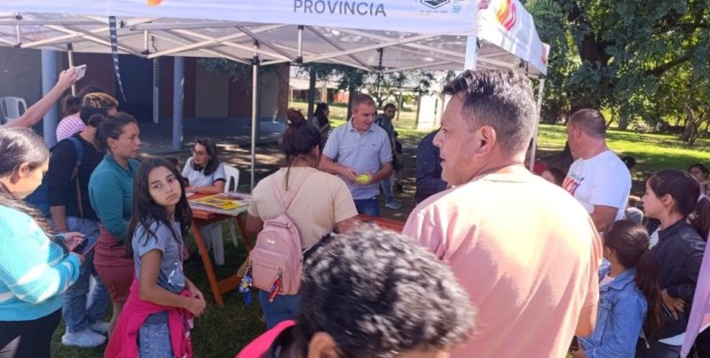 Helvecia: vecinos accedieron a servicios gratuitos del programa provincial «Santa Fe Acá»