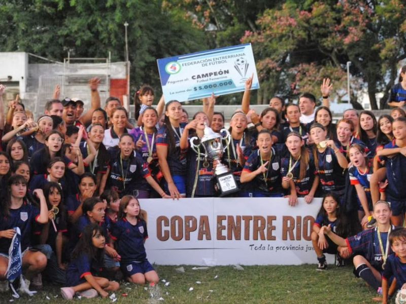 La Copa Entre Ríos femenina tiene un nuevo campeón
