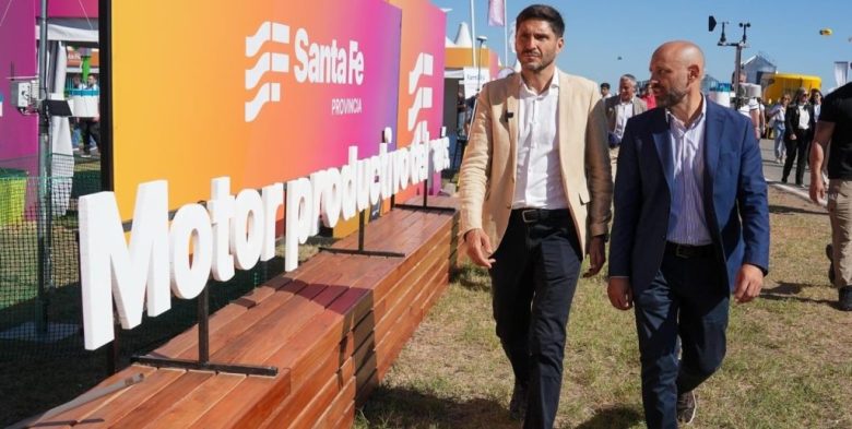 Expoagro: Pullaro destacó la eficiencia impositiva y producción de Santa Fe