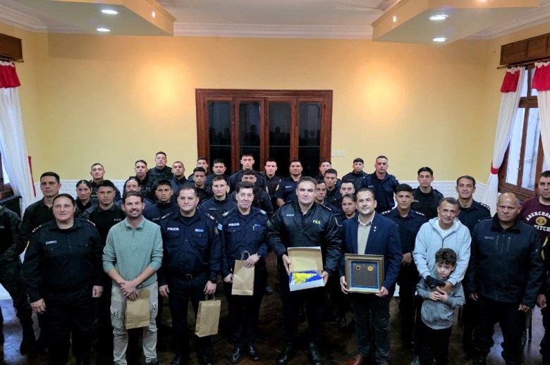 Autoridades uruguayas reconocieron a policías de Concordia