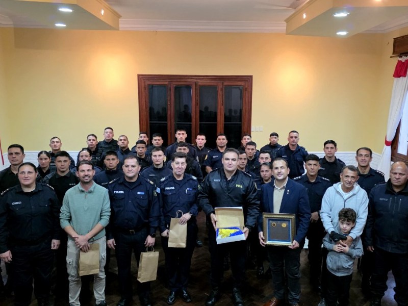 Autoridades uruguayas reconocieron a policías de Concordia