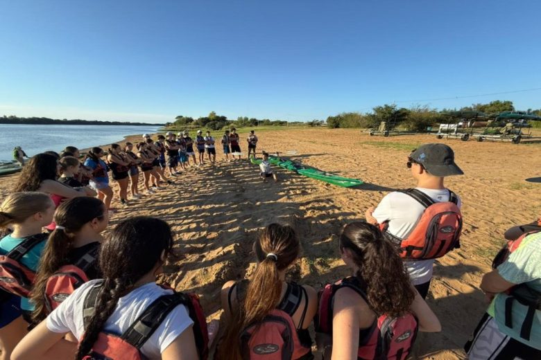 Comenzó el programa Kayak para Escuelas en el Parque Provincial Islas y Canales Verdes