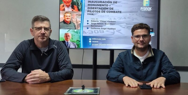Franck conmemoró el 44º aniversario de Malvinas: inauguraron un monumento y se escucharon relatos de excombatientes