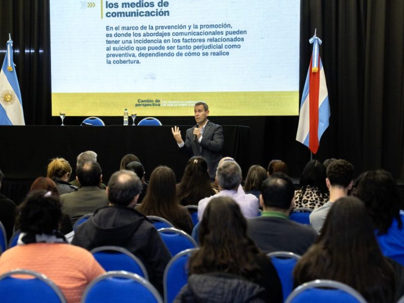 Retoman ciclo sobre salud mental y prevención del suicidio en Entre Ríos: nuevo encuentro en Diamante