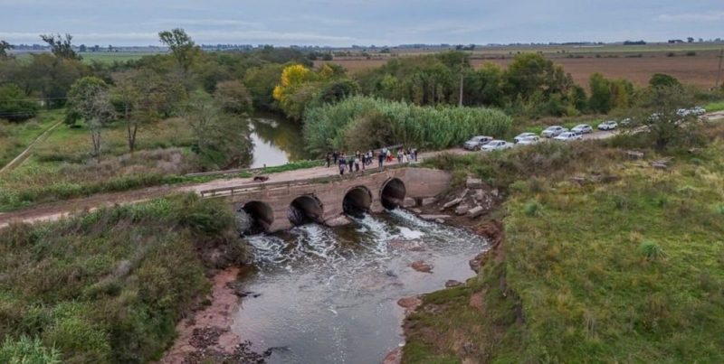 Habilitaron nuevo puente en Ruta 19-S que conecta Fuentes con Villa Mugueta