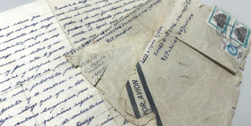 Rafaela y Malvinas: la historia de la carta que selló un vínculo emotivo y patriótico