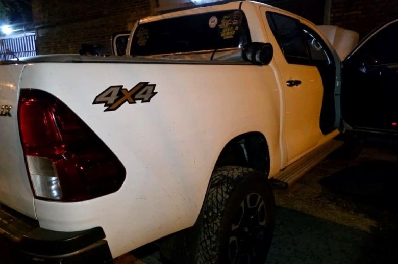 Camioneta robada en Buenos Aires fue encontrada en un taller concordiense