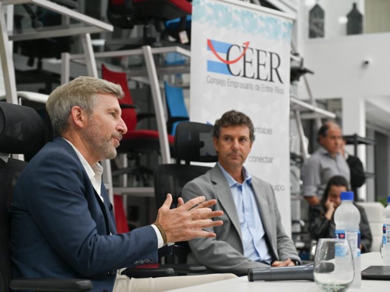 El gobernador Frigerio participó del cierre de la asamblea anual del Consejo Empresario de Entre Ríos