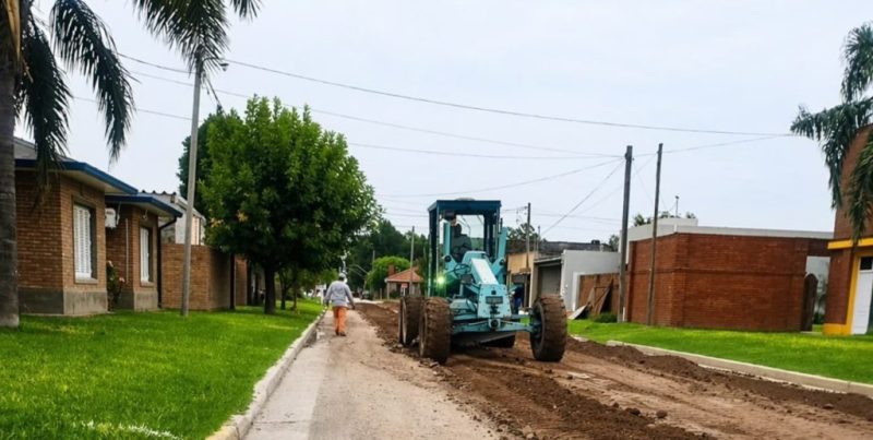 San Carlos Sud: concluyeron obras de pavimentación que optimizan la conectividad de la localidad