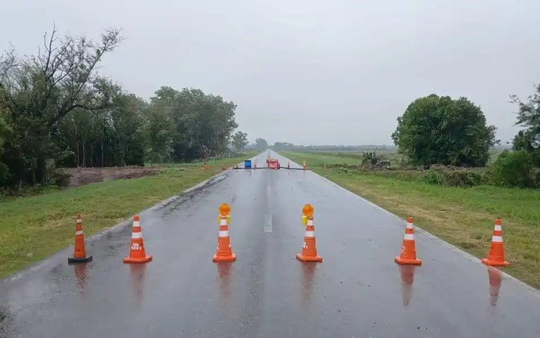 Cuándo habilitan el tránsito en la Ruta Nacional 34 tras el colapso de una alcantarilla