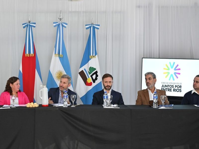 Frigerio e intendentes de Juntos por Entre Ríos analizaron la optimización de recursos